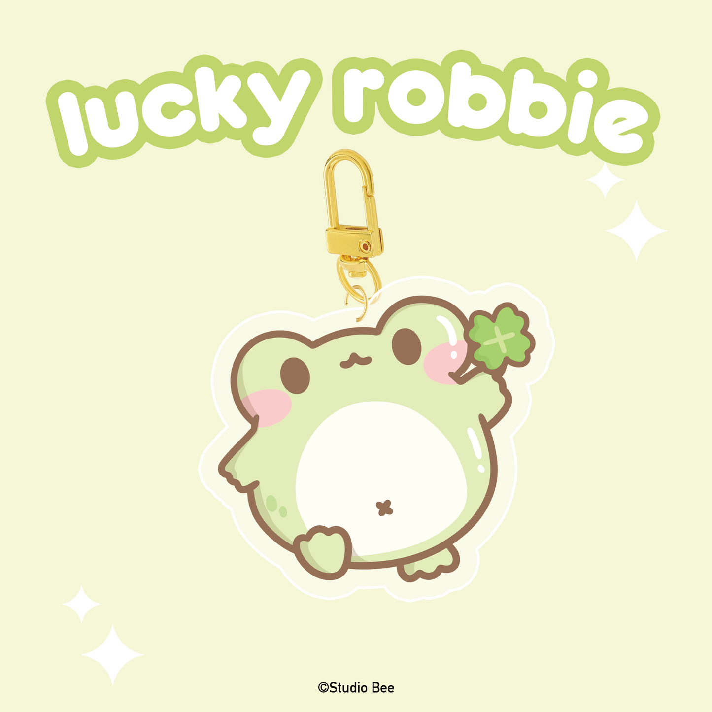 Lucky Robbie Acrylic Keychain