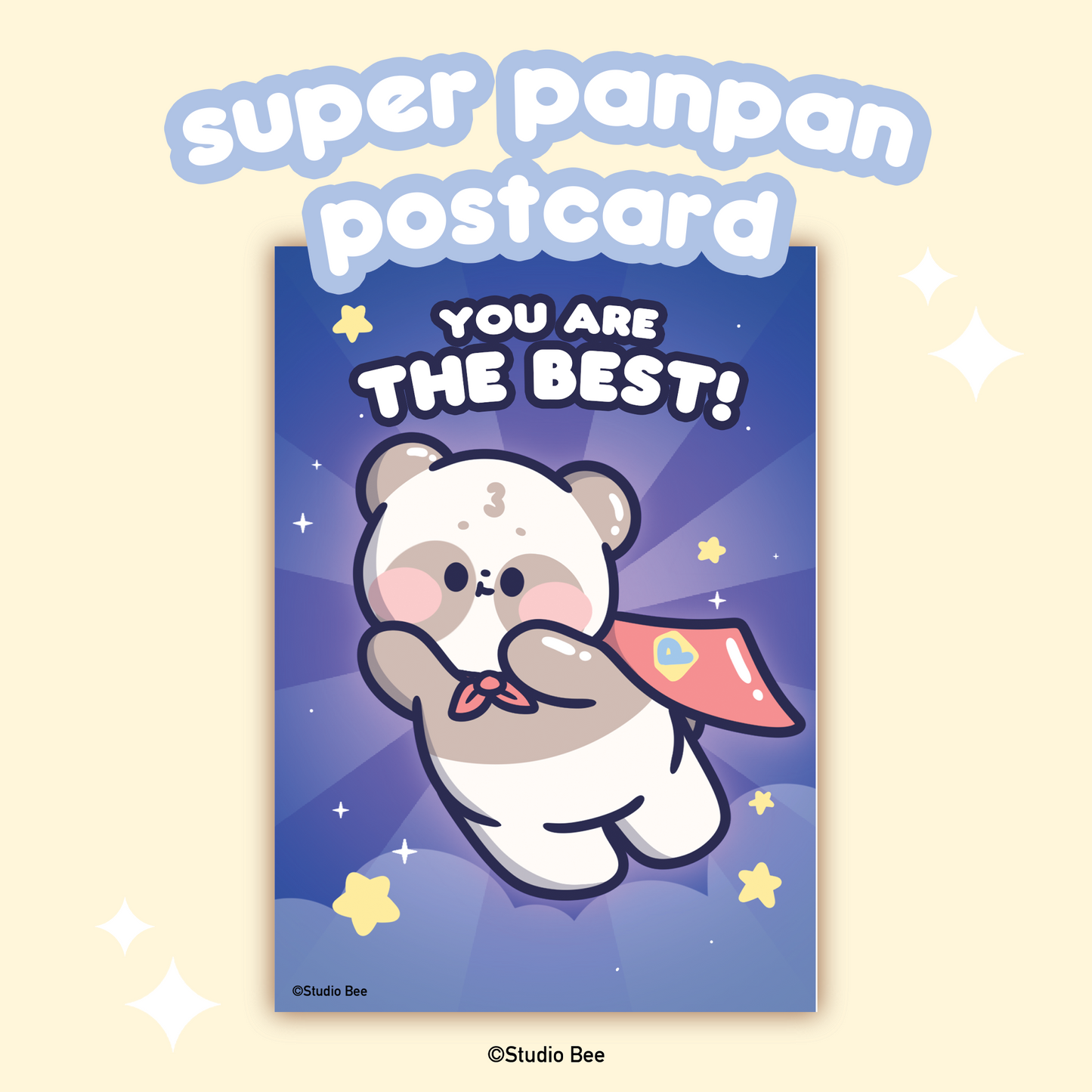 Super Panpan Postcard