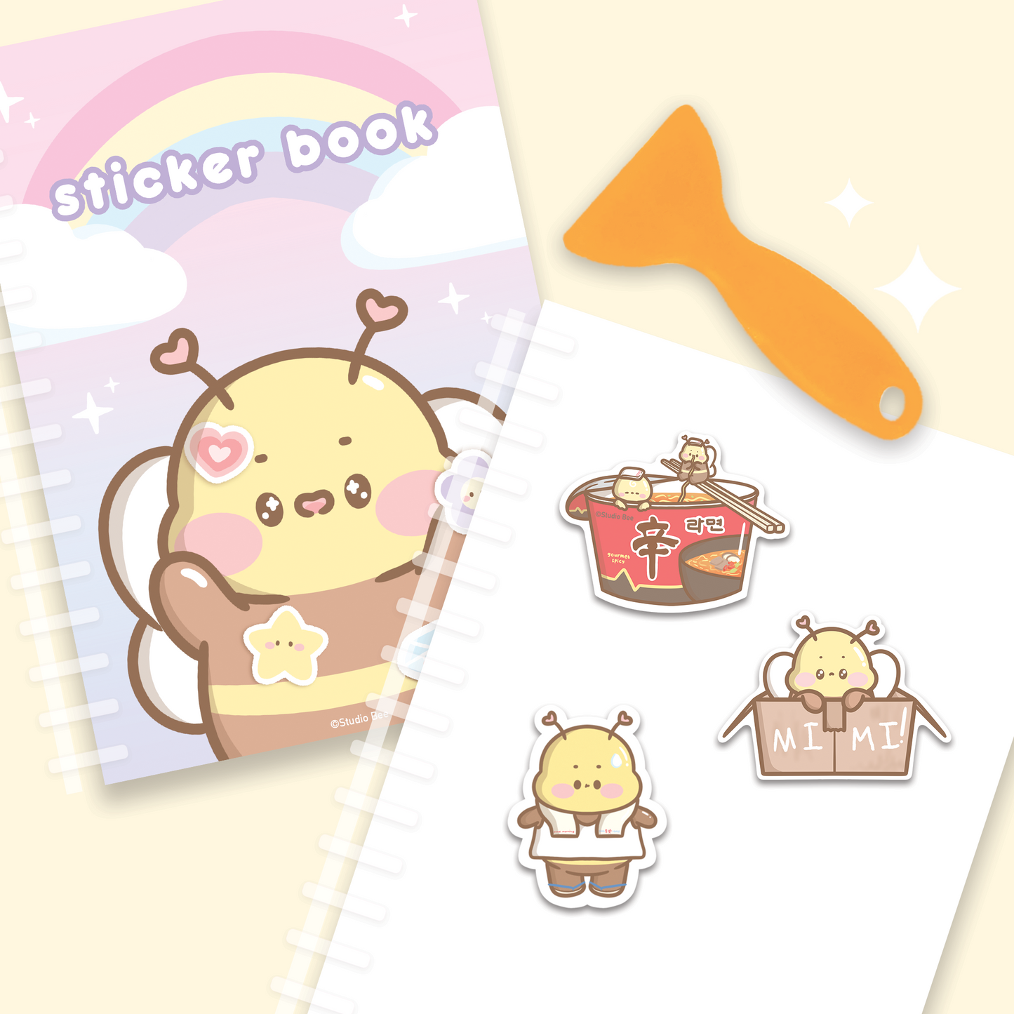 Mimi's Collection Reusable Sticker Book
