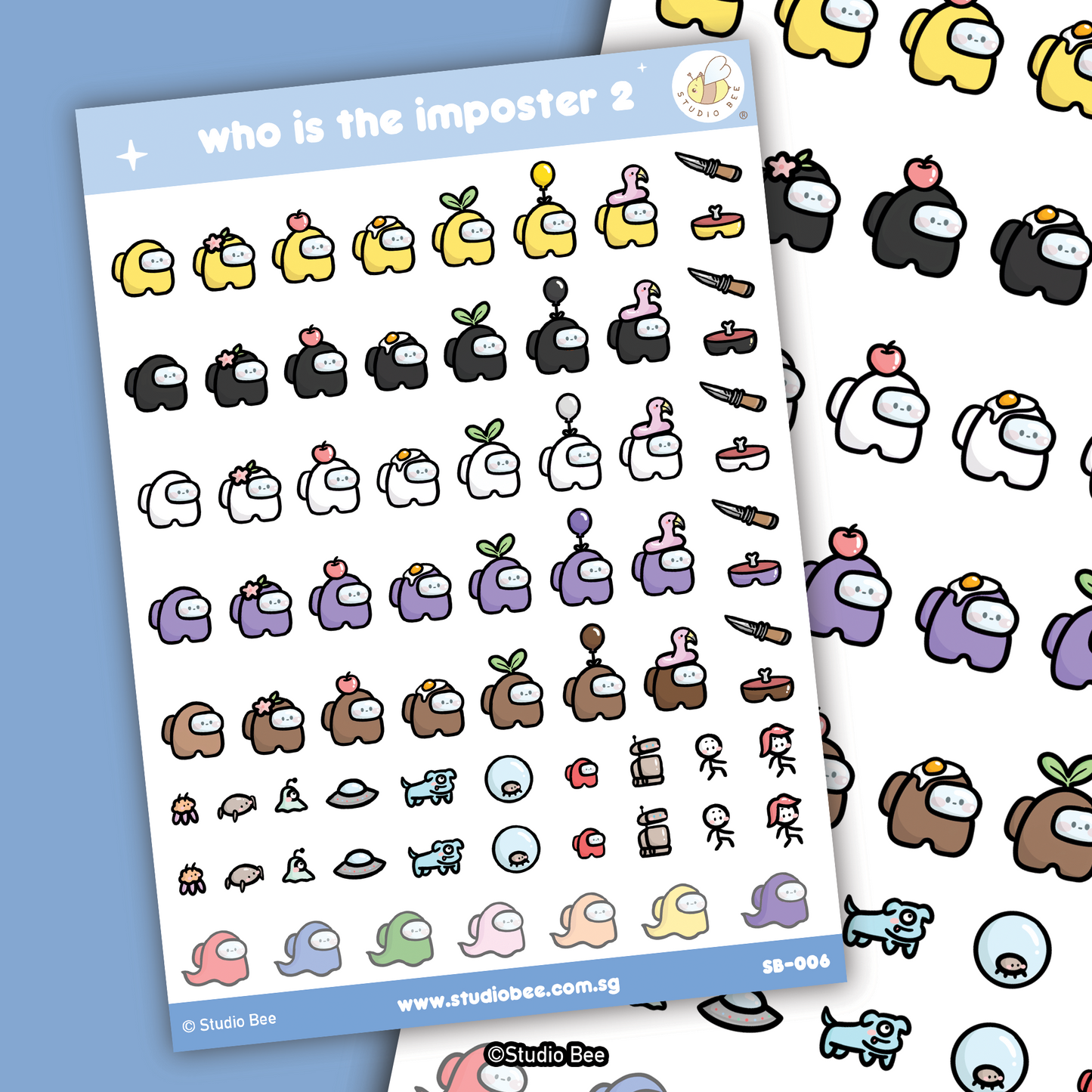 Imposter 2 Sticker Sheet