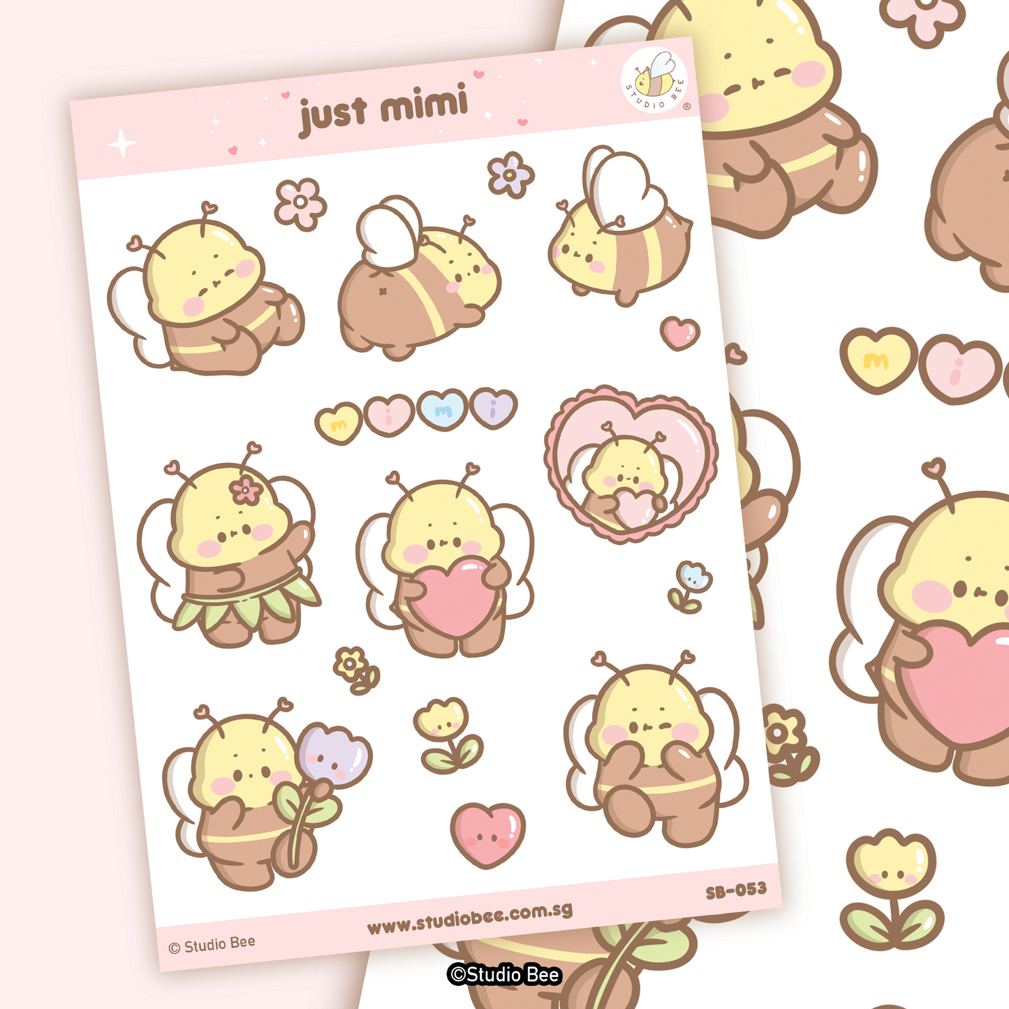 Just Mimi Sticker Sheet