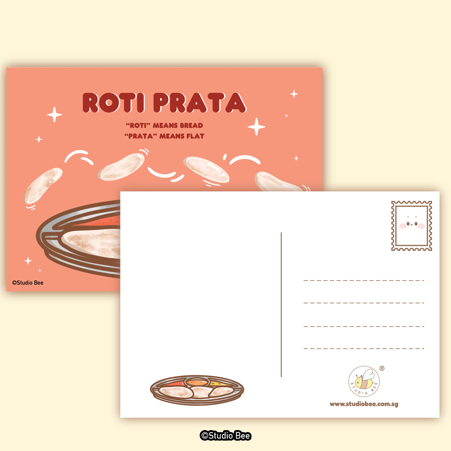 Roti Prata Postcard