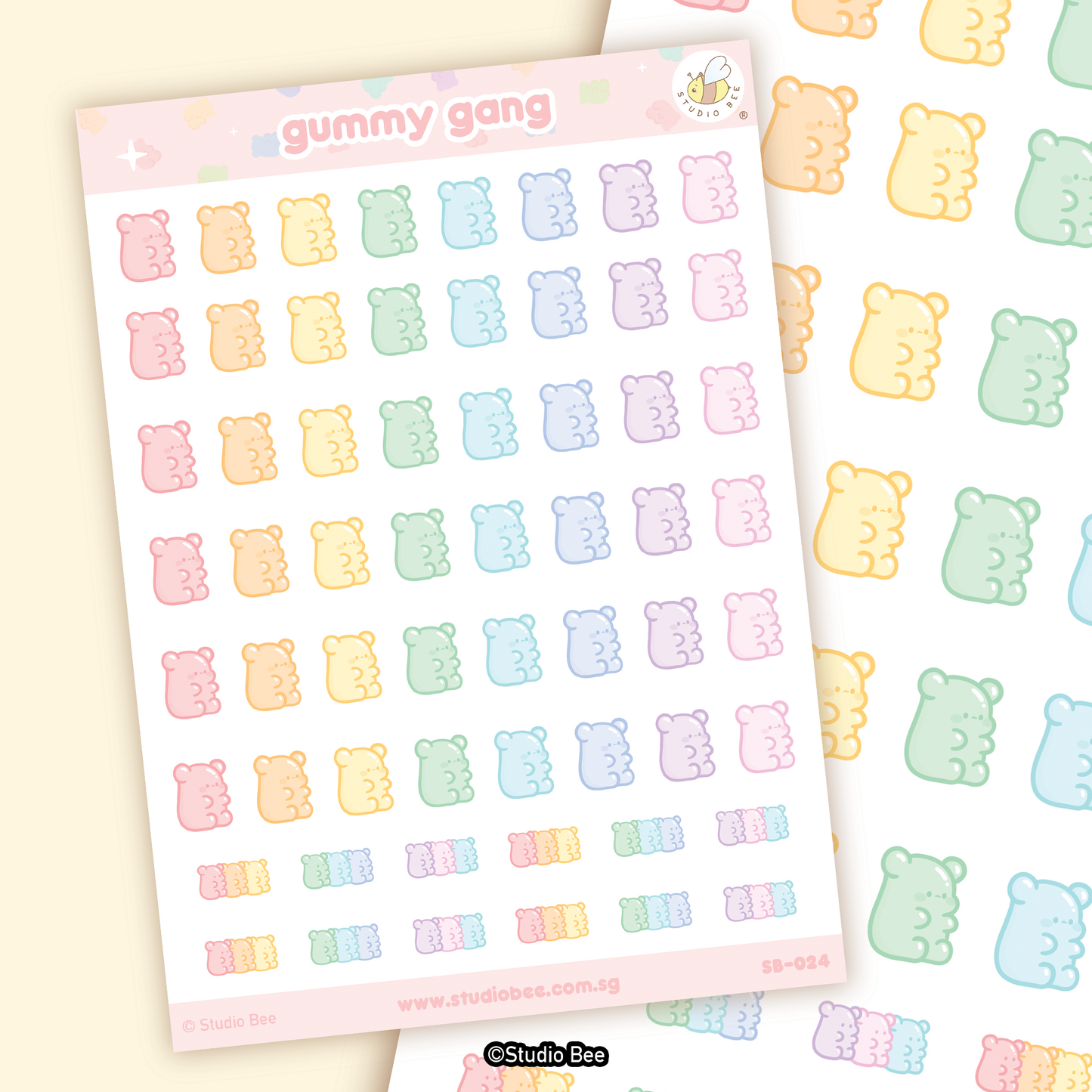 Gummy Gang Sticker Sheet