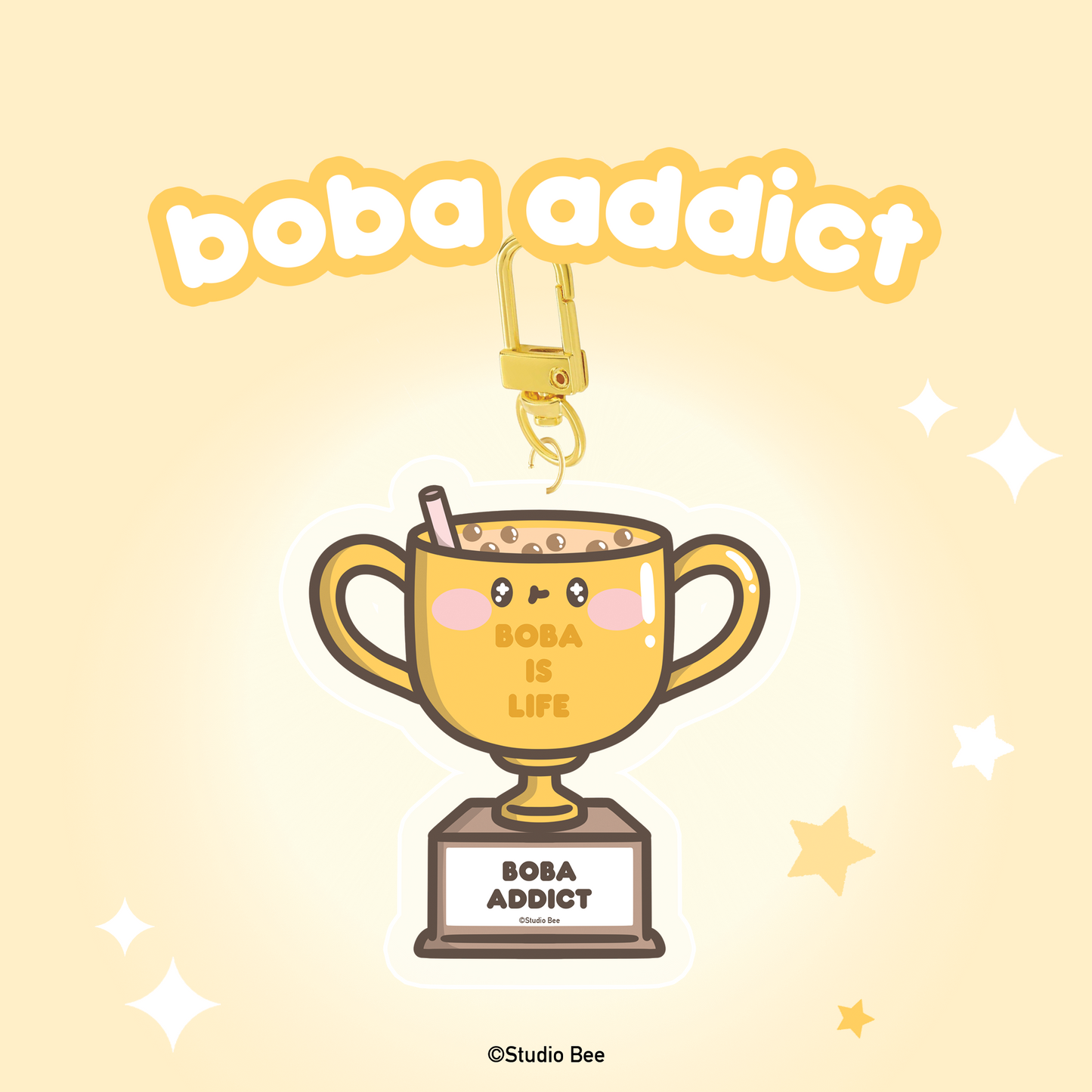 Singaporean Awards Acrylic Keychain