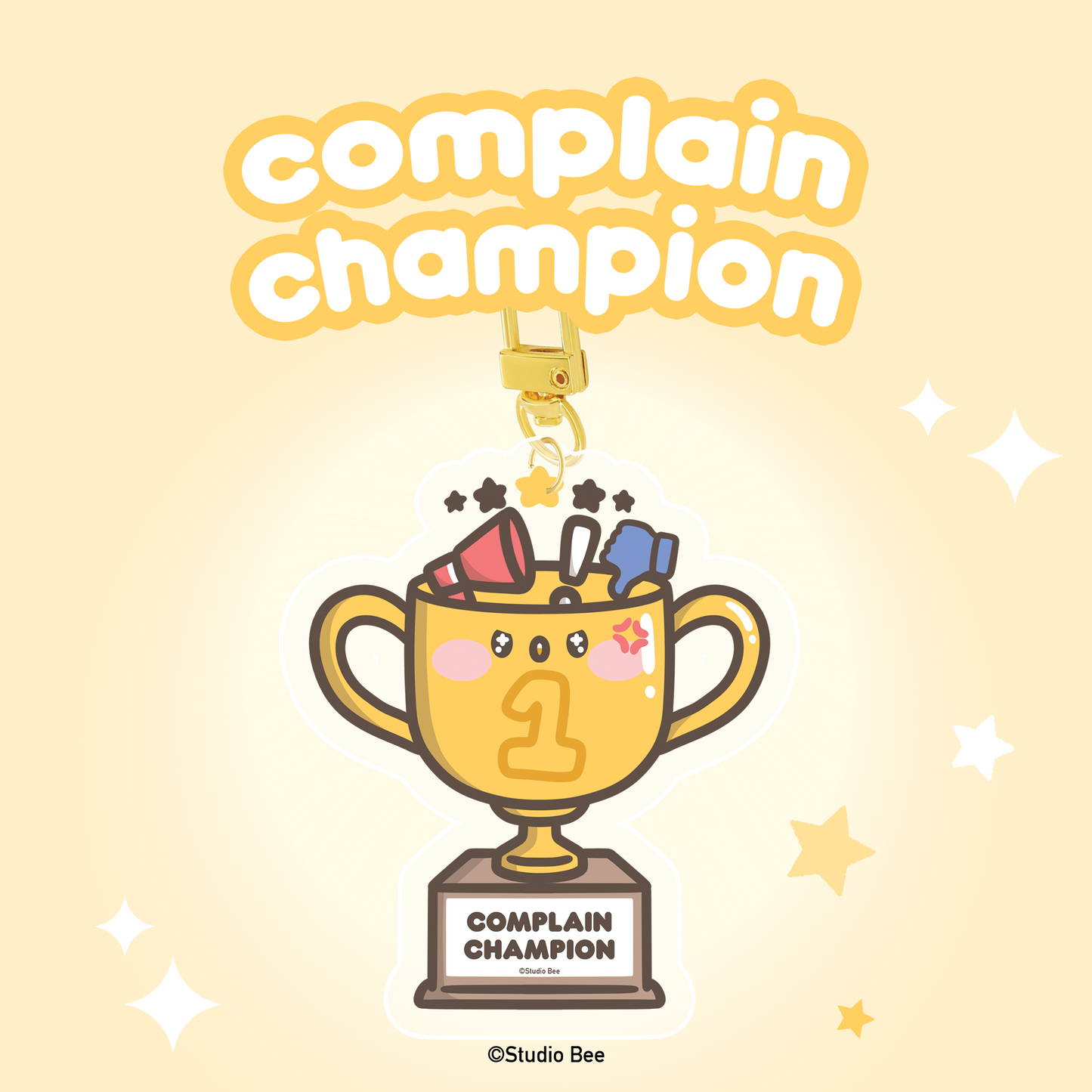 Singaporean Awards Acrylic Keychain