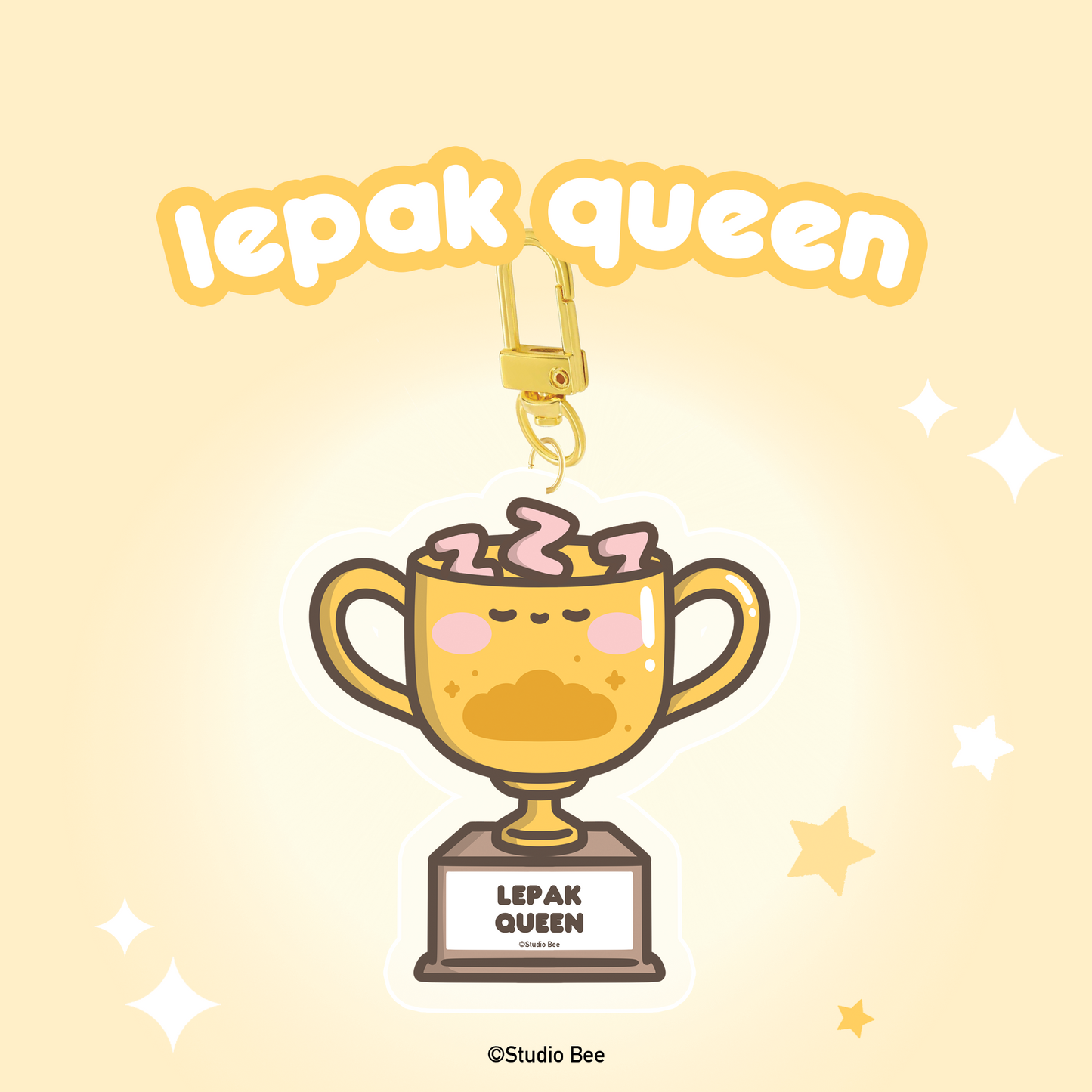 Singaporean Awards Acrylic Keychain