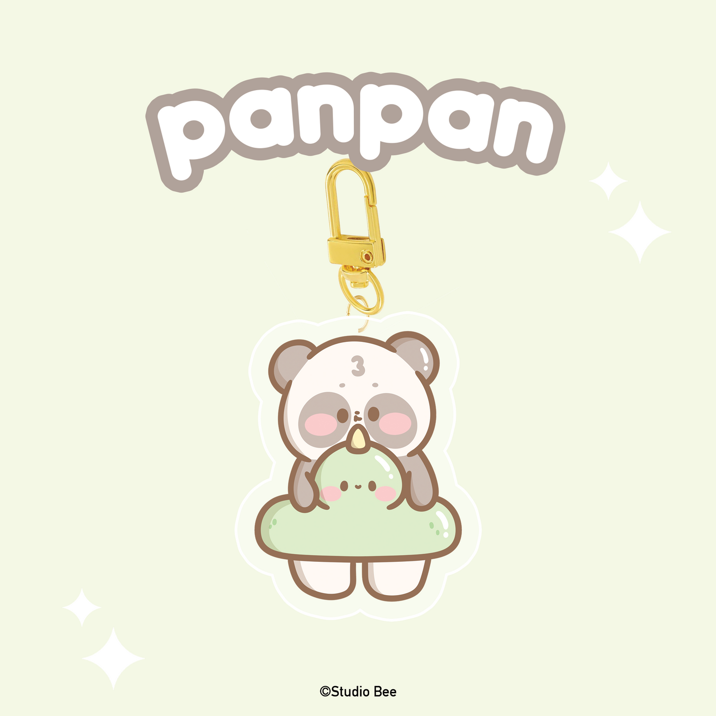 Panpan Summer Floaties Acrylic Keychain