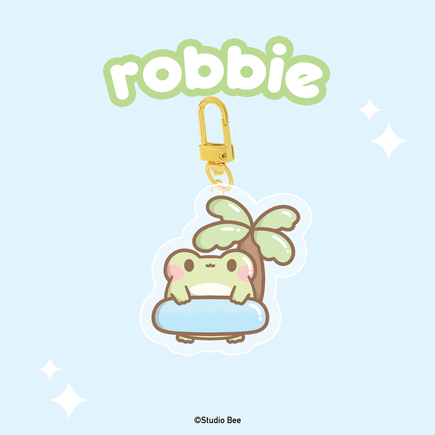 Robbie Summer Floaties Acrylic Keychain