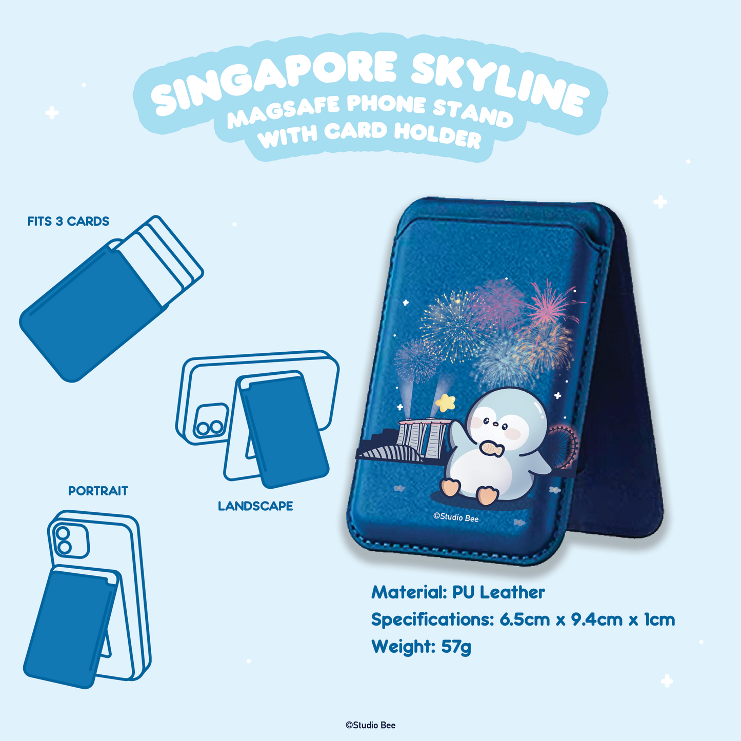 Pypy Singapore Skyline Phone Stand