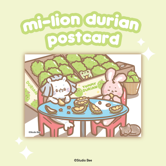 Mi-Lion Durian Postcard