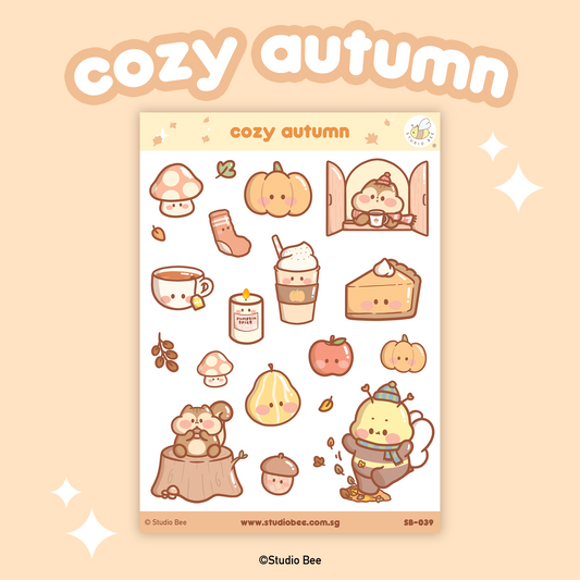 Cozy Autumn Sticker Sheet