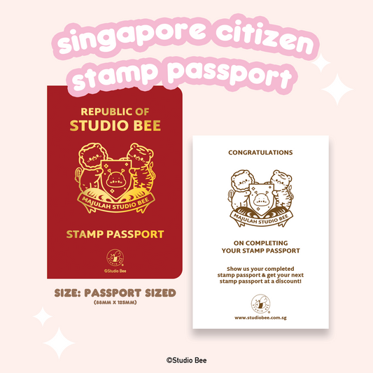 Singapore Citizen Stamp Passport