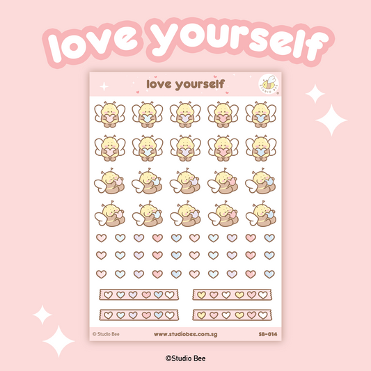 Love Yourself Sticker Sheet