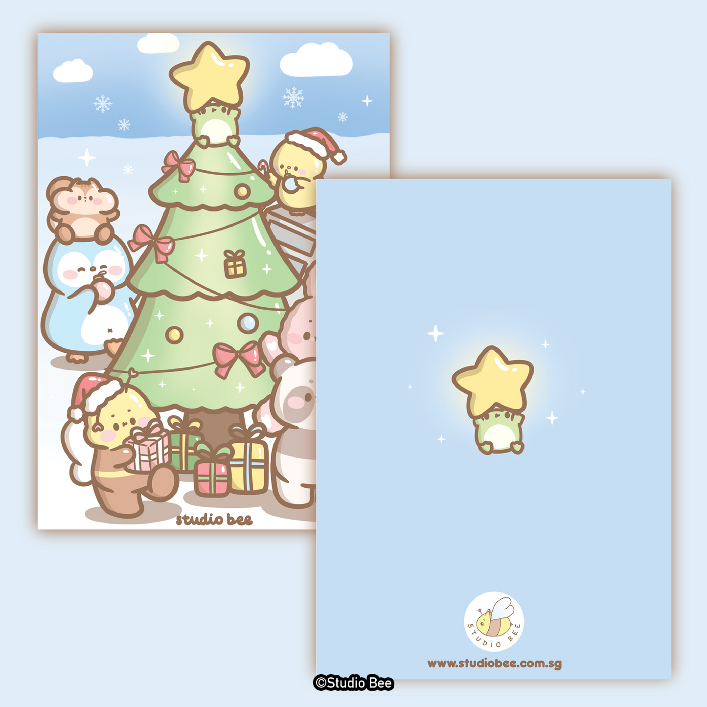 Christmas Tree Christmas Greeting Card