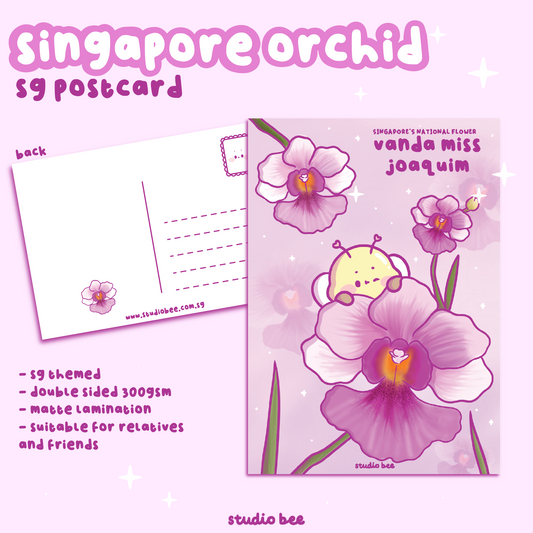 Singapore Orchid PostCard