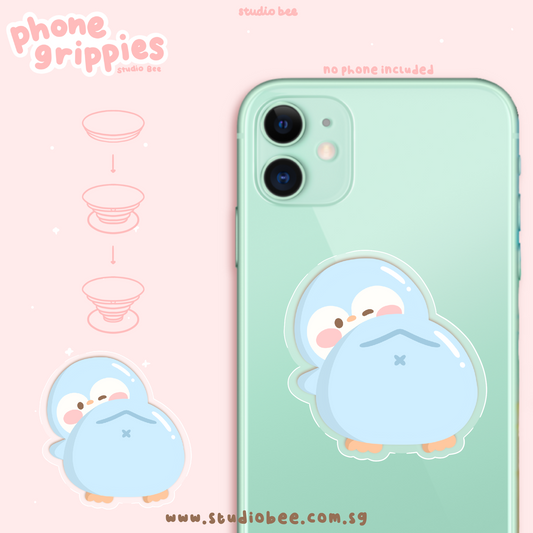 PyPy Penguin Phone Grippies Pop Socket