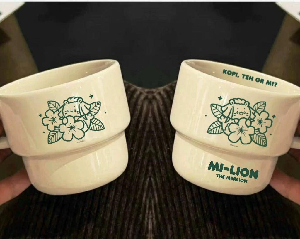 Mi-Lion Merlion Nanyang Stackable Mug