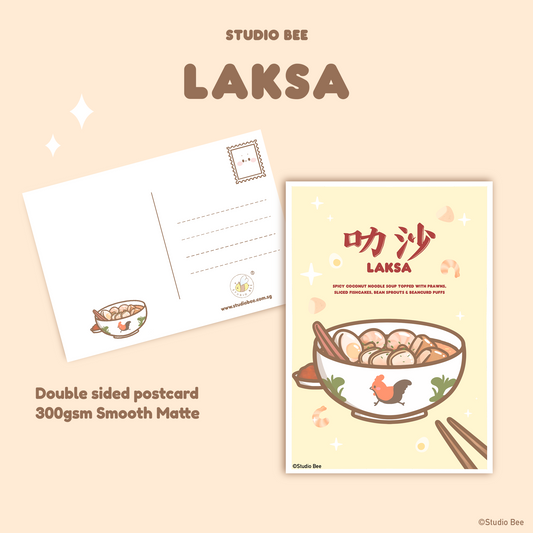 Laksa Postcard