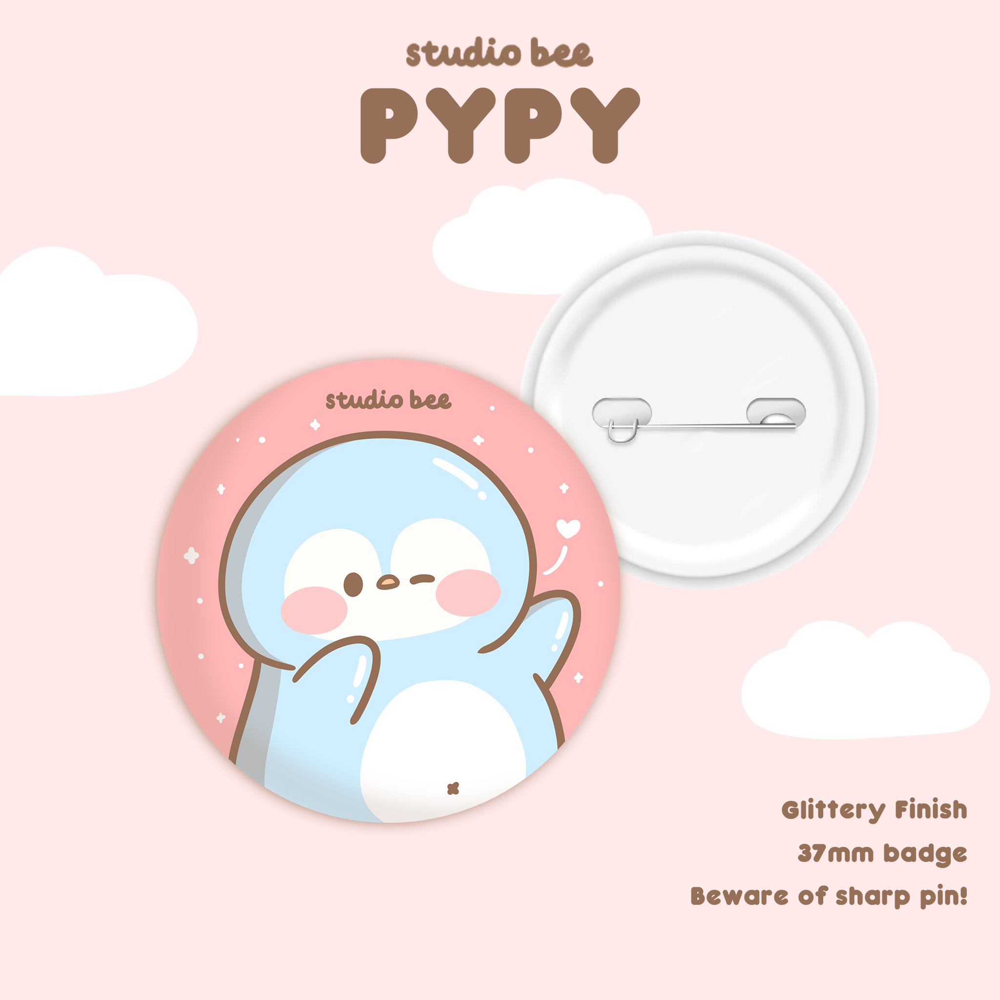 PyPy Button Badge – Studio Bee