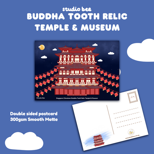 Buddha Tooth Relic Temple Postcard