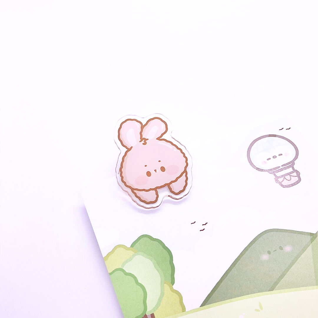 Bunbun the Bunny Acrylic Clip